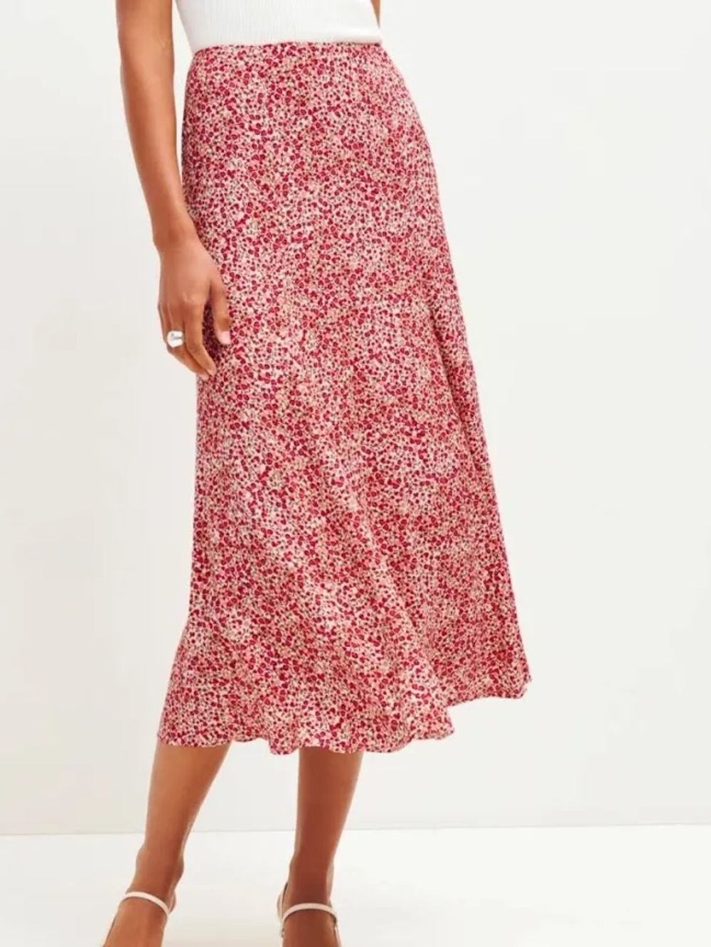 Reformation Bryson skirt in la vie en rose